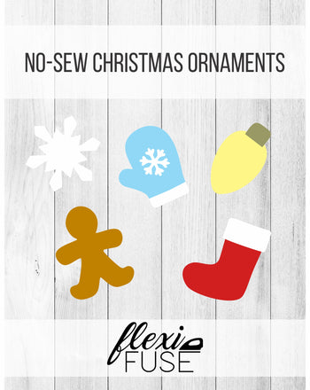 No-Sew Christmas Ornaments!