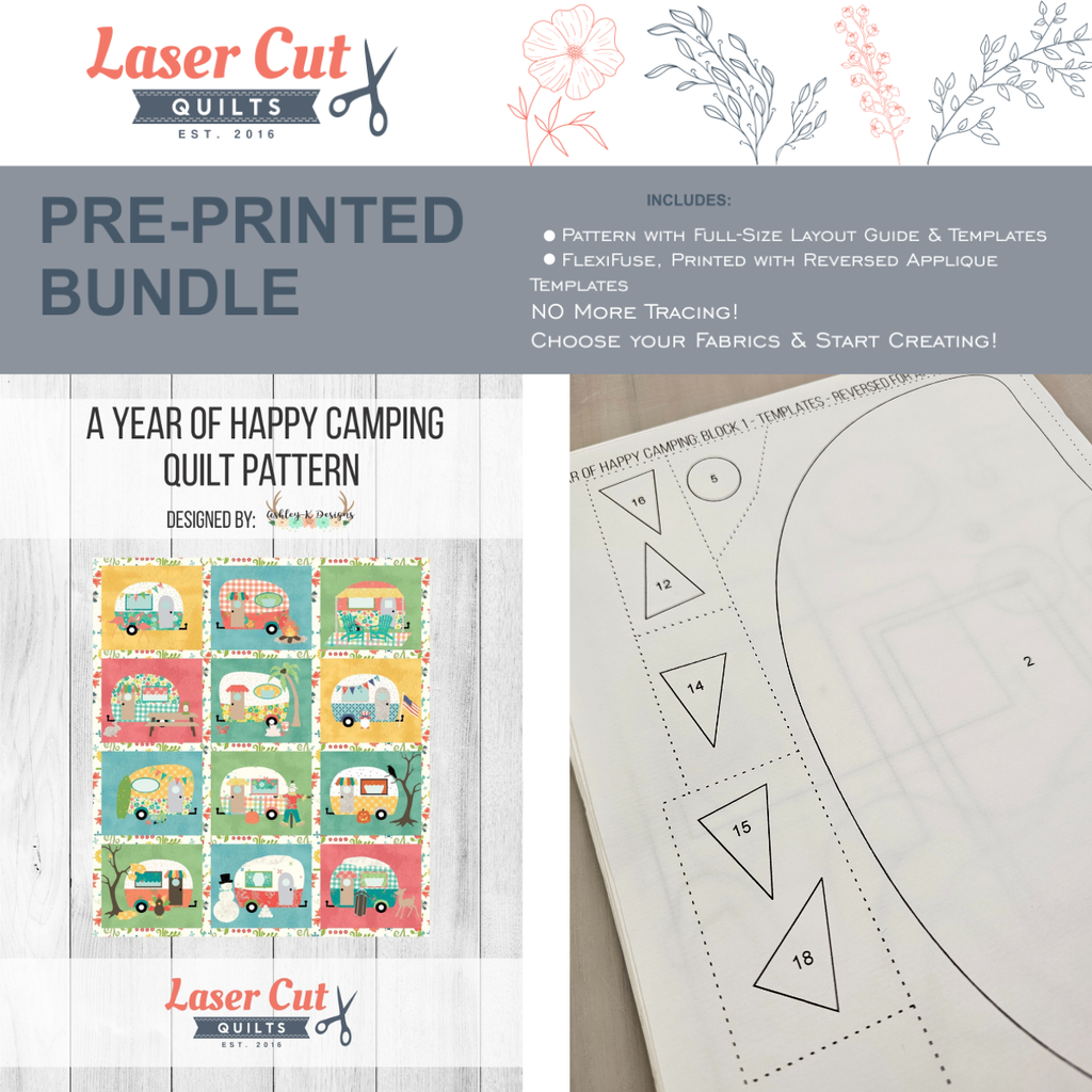 Bundle: Pattern and Preprinted FlexiFuse: 