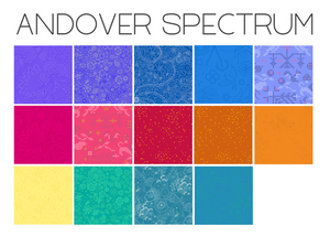 Fat Quarter Bundle - "Andover Spectrum"