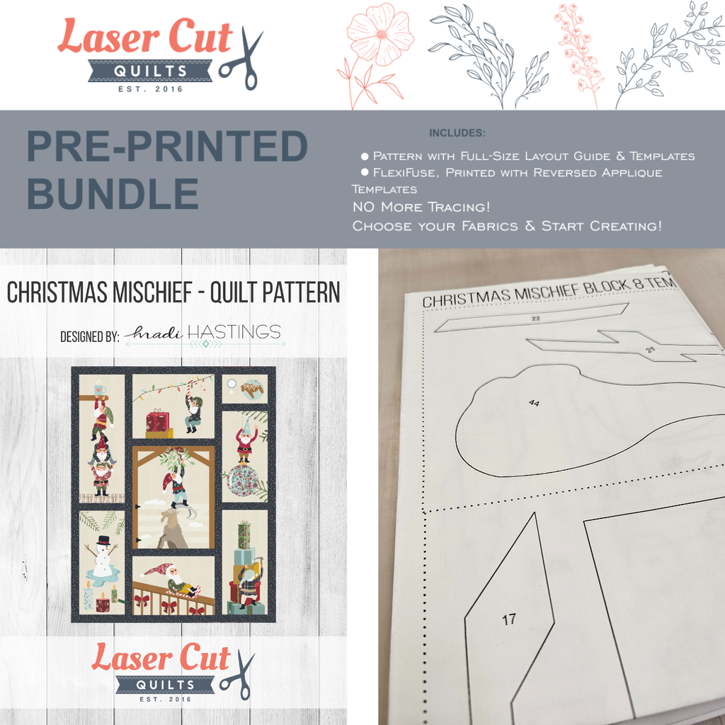 Bundle: Pattern and Preprinted FlexiFuse: 