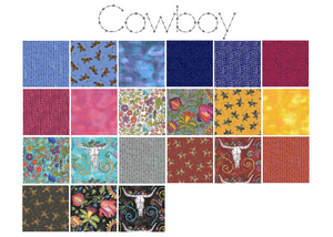 10" Pre-Cut Square Packs - "Cowboy"