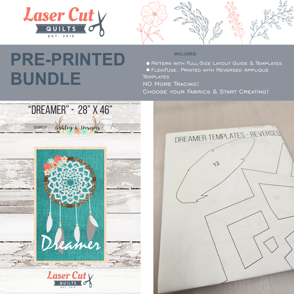 Bundle: Pattern and Preprinted FlexiFuse: 