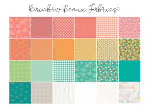 5" Pre-Cut Square Packs - "Rainbow Remix"