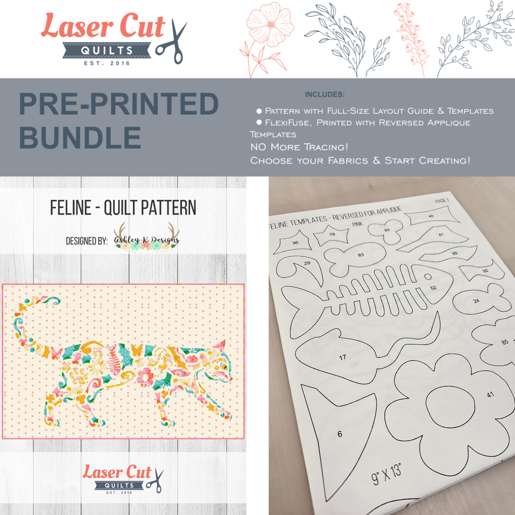 Bundle: Pattern and Preprinted FlexiFuse: 