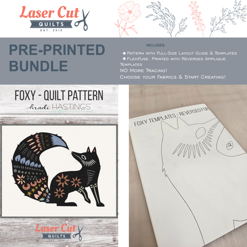 Bundle: Pattern and Preprinted FlexiFuse: 