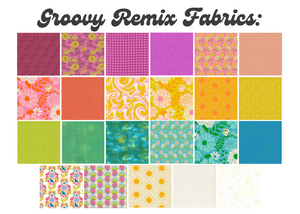 10" Pre-Cut Square Packs- "Groovy Remix"