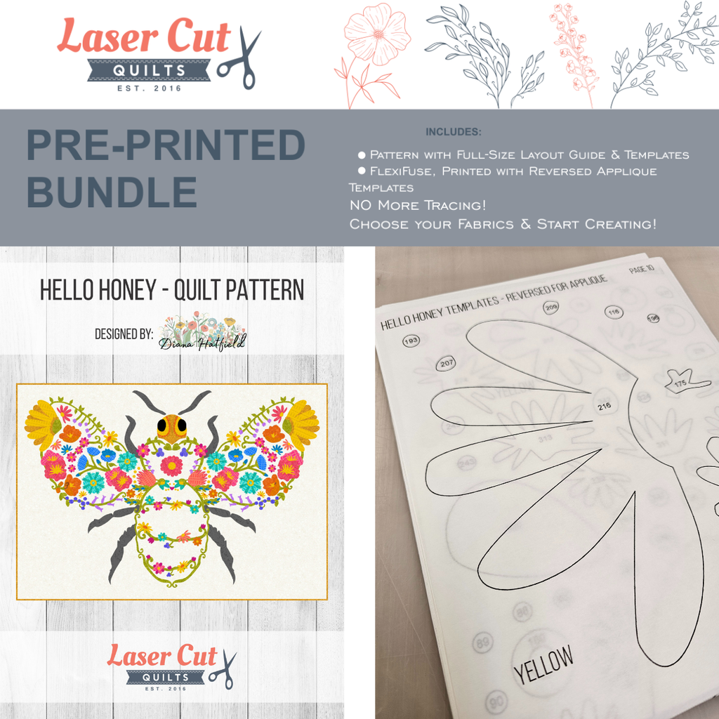 Bundle: Pattern and Preprinted FlexiFuse: 