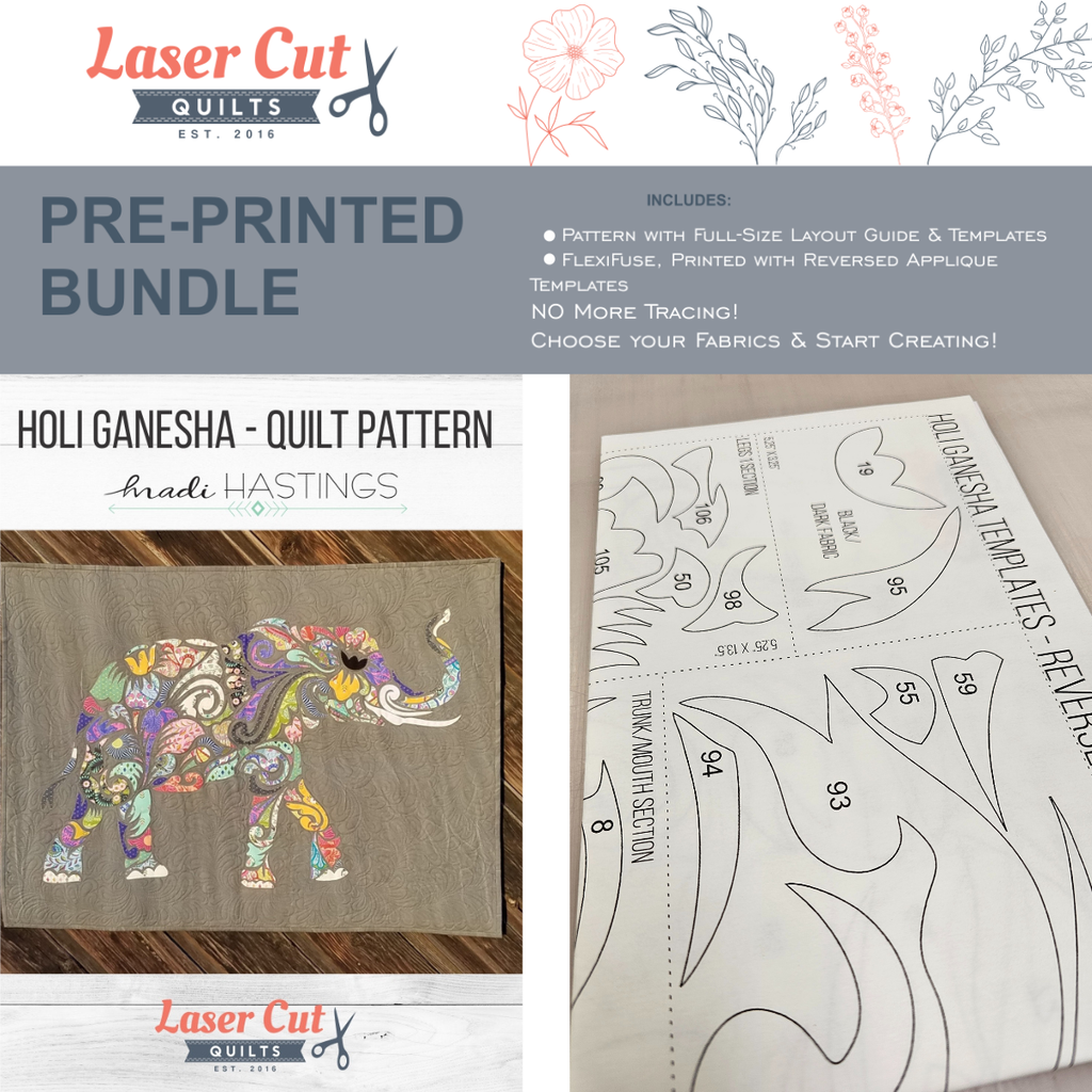 Bundle: Pattern and Preprinted FlexiFuse: 