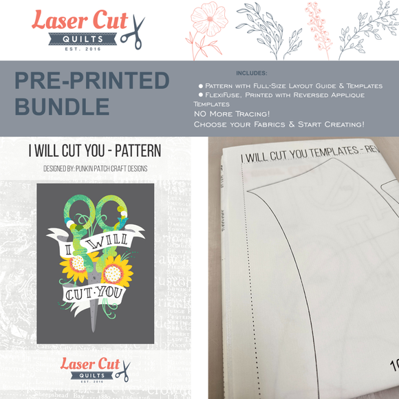 Bundle: Pattern and Preprinted FlexiFuse: 