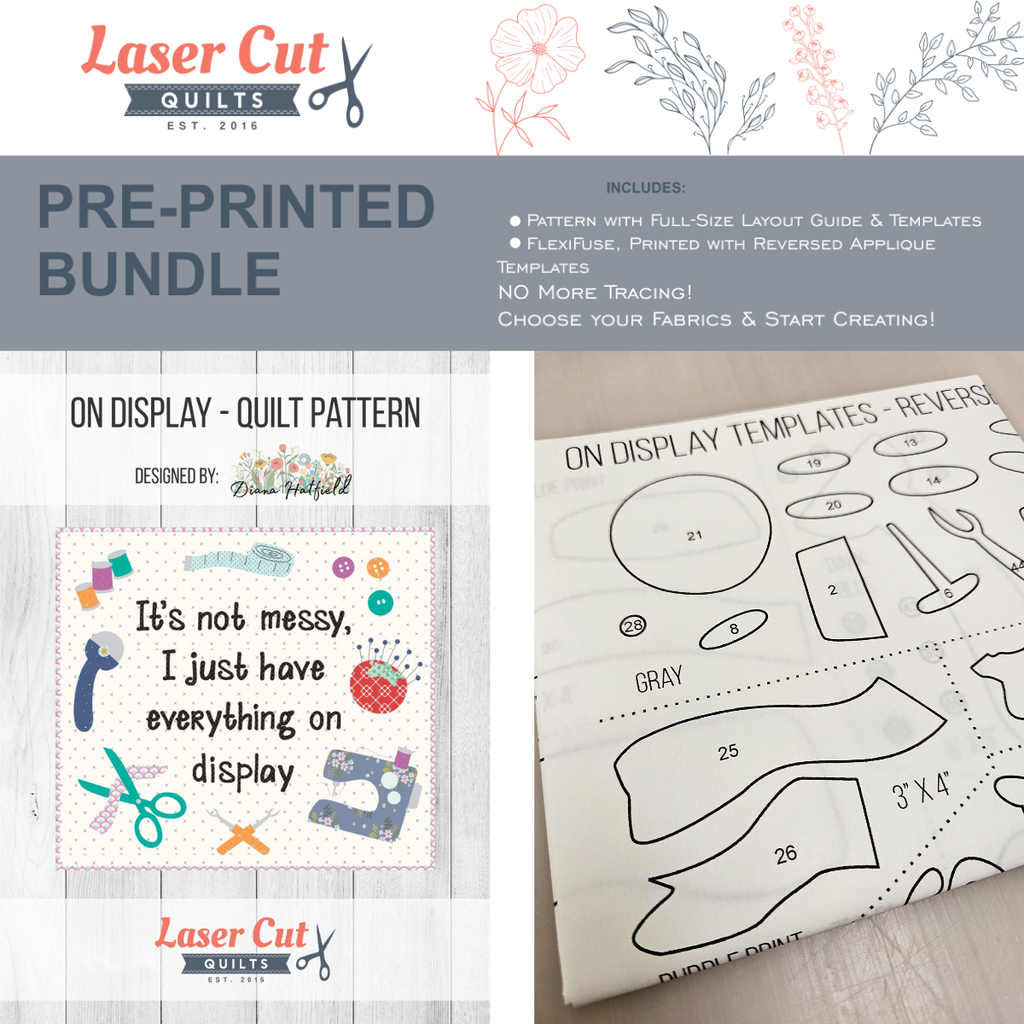 Bundle: Pattern and Preprinted FlexiFuse: 