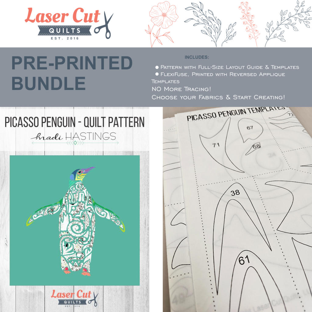 Bundle: Pattern and Preprinted FlexiFuse: 