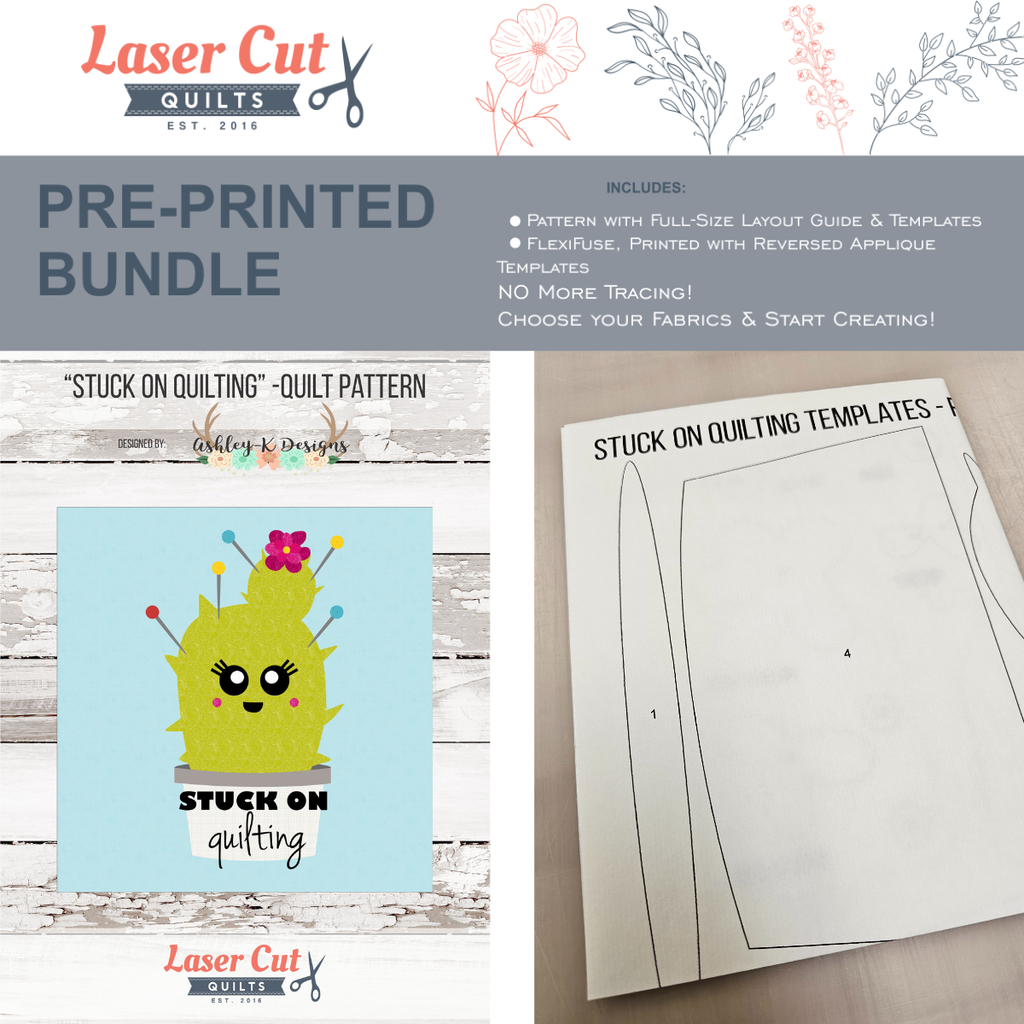 Bundle: Pattern and Preprinted FlexiFuse: 