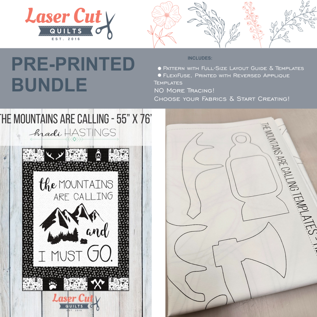 Bundle: Pattern and Preprinted FlexiFuse: 