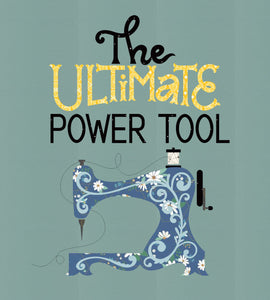 Laser-cut Kit: "Ultimate Power Tool - Denim N Daisies" PREORDER SEPT 2024 #madewithflexifuse