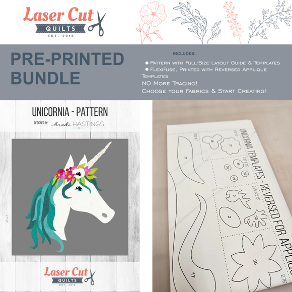 Bundle: Pattern and Preprinted FlexiFuse: 