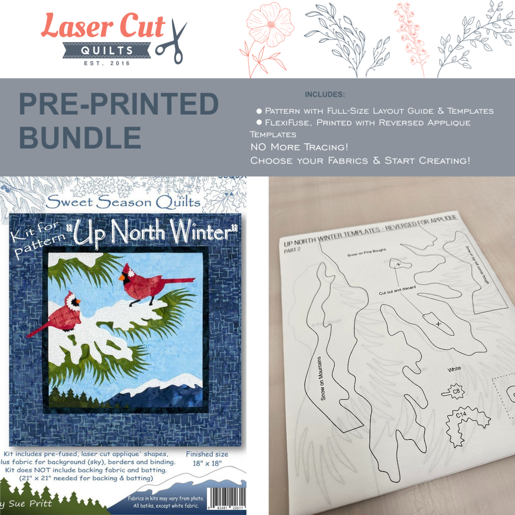 Bundle: Pattern and Preprinted FlexiFuse: 