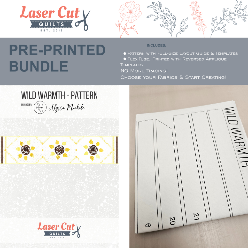 Bundle: Pattern and Preprinted FlexiFuse: 