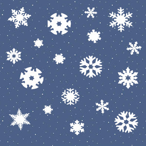 Laser-cut Winter Wonderland Snowflakes