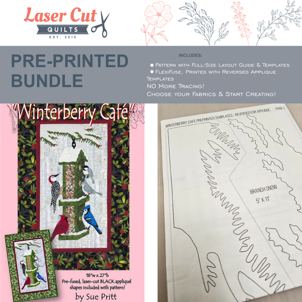 Bundle: Pattern and Preprinted FlexiFuse: 