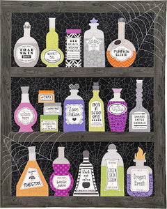 Bundle: Pattern and Preprinted FlexiFuse: "Witch's Cupboard" by Cynthia Muir