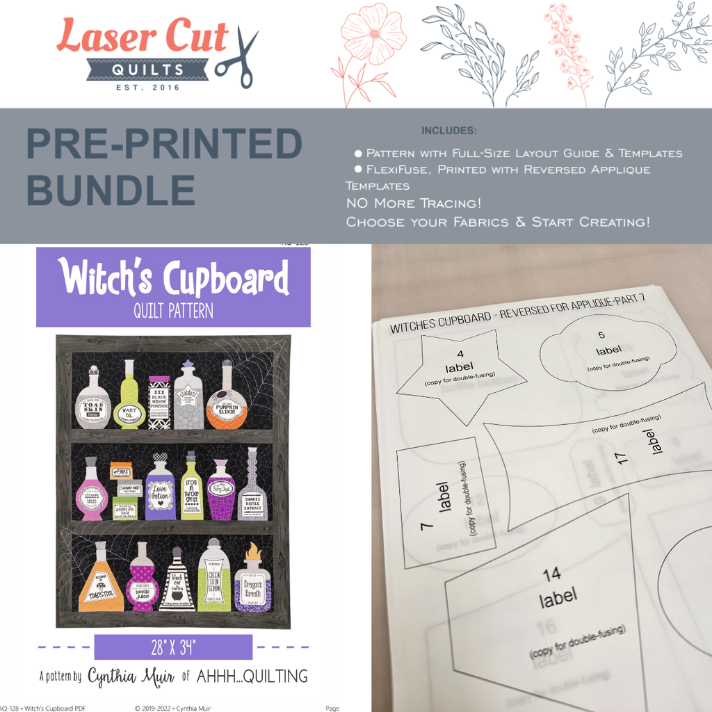 Bundle: Pattern and Preprinted FlexiFuse: 