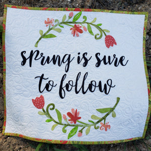 Laser-cut Kit: "Spring is Sure to Follow" #madewithflexifuse