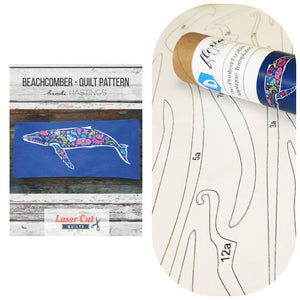 Bundle: Pattern and Preprinted FlexiFuse: "Beachcomber" by Madi Hastings