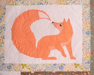 Laser-cut Kit: "All Good Things are Wild and Free - Felix the Fox" #madewithflexifuse